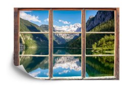 Fototapeta Fensterblick Gosausee