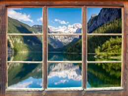 Fototapeta Fensterblick Gosausee