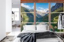 Fototapeta Fensterblick Gosausee