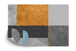 Fototapeta Gold Geometric Background Art. Modern Grey Pattern,