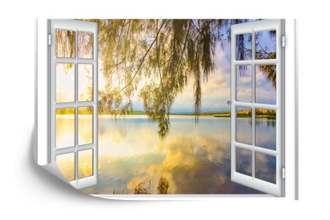 Fototapeta Ocean View Window Paradise