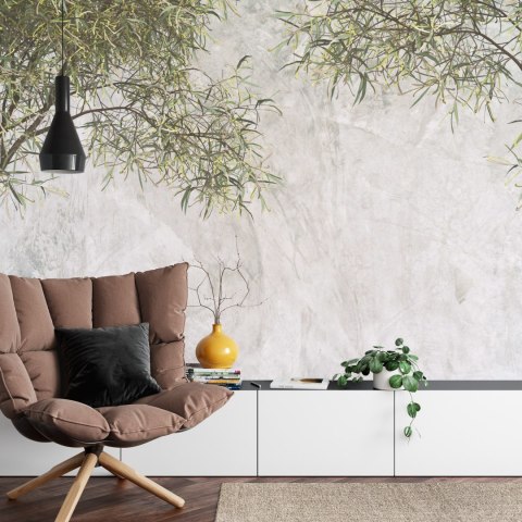 Fototapeta Tropical Trees And Leaves For Digital Printing Wallpaper, Custom Design Wallpaper - 3D