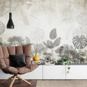 Fototapeta Tropical Trees And Leaves For Digital Printing Wallpaper, Custom Design Wallpaper - 3D