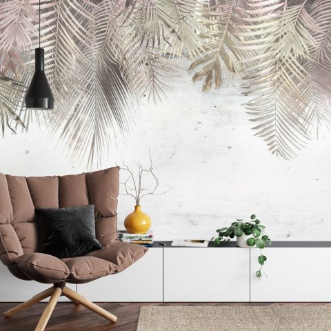 Fototapeta Tropical Trees And Leaves For Digital Printing Wallpaper, Custom Design Wallpaper - 3D