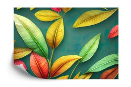 Fototapeta Tropical Trees And Leaves For Digital Printing Wallpaper, Custom Design Wallpaper 3D