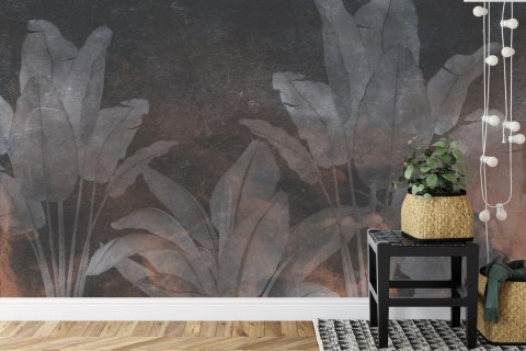 Fototapeta Tropical Trees And Leaves For Digital Printing Wallpaper, Custom Design Wallpaper - 3D