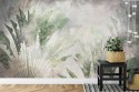 Fototapeta Tropical Trees And Leaves For Digital Printing Wallpaper, Custom Design Wallpaper - 3D