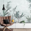 Fototapeta Tropical Trees And Leaves For Digital Printing Wallpaper, Custom Design Wallpaper - 3D