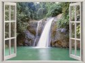 Fototapeta Waterfall Near Iligan Town, Mindanao, Philippines