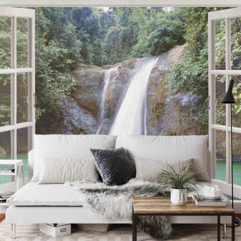 Fototapeta Waterfall Near Iligan Town, Mindanao, Philippines