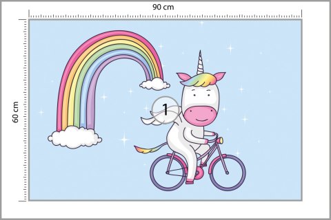 Fototapeta Dla Dzieci - Jednorożec