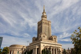 Obraz Na Płótnie Budynki W Centrum Warszawy