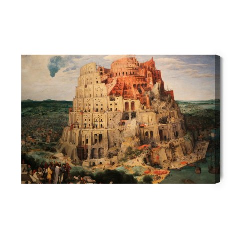 Obraz Na Płótnie Pieter Bruegel Wieża Babel Reprodukcja