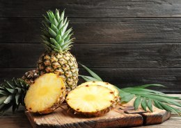 Obraz Na Płótnie Pokrojony Ananas