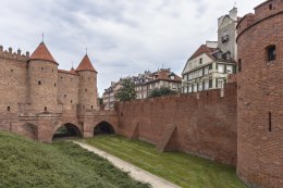 Obraz Na Płótnie Mury Zamku W Warszawie