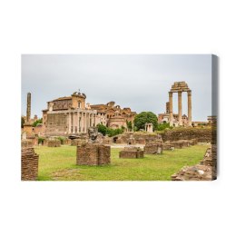 Obraz Na Płótnie Widok 3D Na Forum Romanum