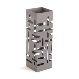 Stojak na parasole Versa Szary Metal Żelazo 15,5 x 49 x 15,5 cm