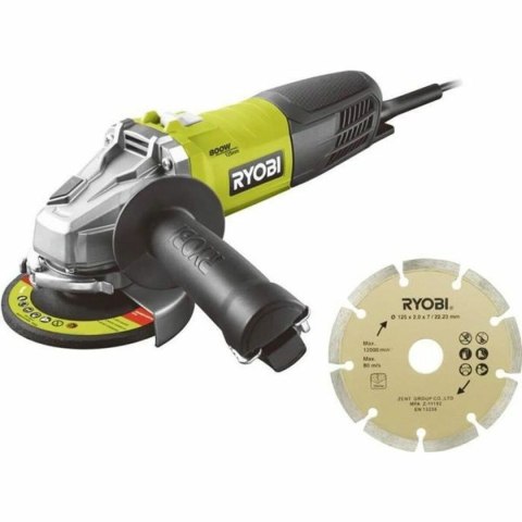 Szlifierka kątowa Ryobi 800 W Ø 125 mm 230 V