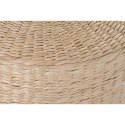 Ergonomiczny DKD Home Decor Naturalny 44 x 44 x 19 cm 44 x 44 x 20 cm (2 Sztuk)