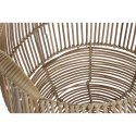 Zestaw koszyków DKD Home Decor Metal Rattan (40 x 40 x 38 cm)