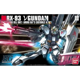 Figurka Dekoracyjna Bandai RX-93 Nu GUNDAM Żółty Biały Czarny Plastikowy