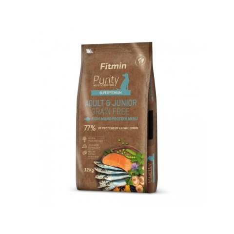 Karma Fitmin Purity Grainfree Adult&Junior fish Ryba 12 kg