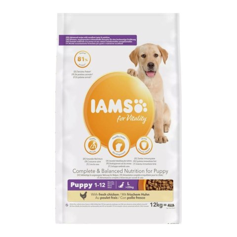 Karma IAMS Puppy kurczak 12 kg