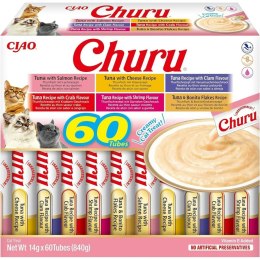 Snack for Cats Inaba Churu Variety box Tuna Ryba