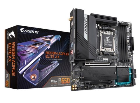 MB AMD B650 SAM5 MATX/B650M AORUS ELITE AX GIGABYTE