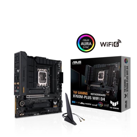 MB B760 S1700 MATX/GAMING B760M-PLUS WIFI D4 ASUS