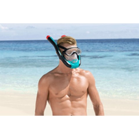 Bestway Zestaw Maska i Rurka dla Dzieci Pasek Anatomiczny Kolor Asortyment +3 Lata Plaża i Basen 24036 Bestway Zestaw Maska i Rurka dla Dzieci Pasek Anatomiczny Kolor Asortyment +3 Lata Plaża i Basen 24036