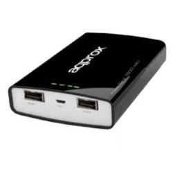 Power Bank approx! APPPB78EVBK 7800 mAh 2 x USB Micro USB 5 V 1-2 A Czarny