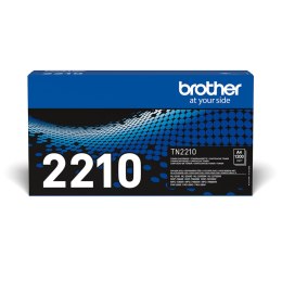 Toner Oryginalny Brother TN-2210 Czarny Wielokolorowy