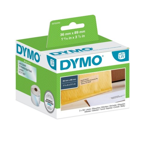 Etykiety do Drukarki Dymo S0722410 Przezroczysty