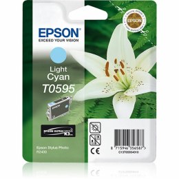 Oryginalny Wkład Atramentowy Epson C13T05954010 Turkusowy Jasnobłękitny