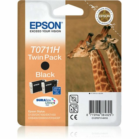 Oryginalny Wkład Atramentowy Epson C13T07114H10 Czarny