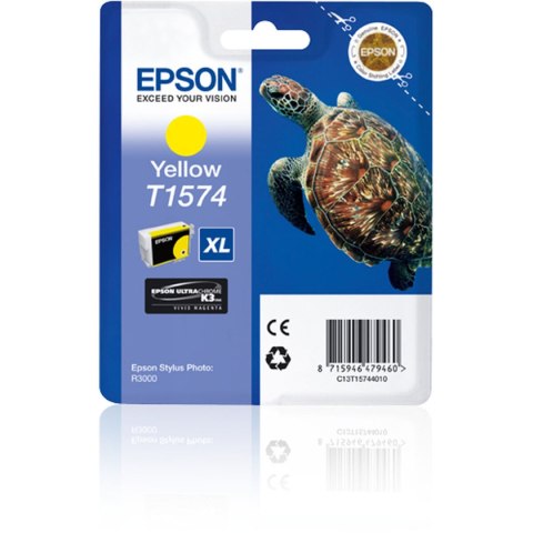 Oryginalny Wkład Atramentowy Epson C13T15744010 Żółty