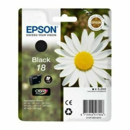 Oryginalny Wkład Atramentowy Epson C13T18014012 Czarny