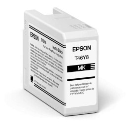 Oryginalny Wkład Atramentowy Epson C13T47A800 Czarny Czarny matowy