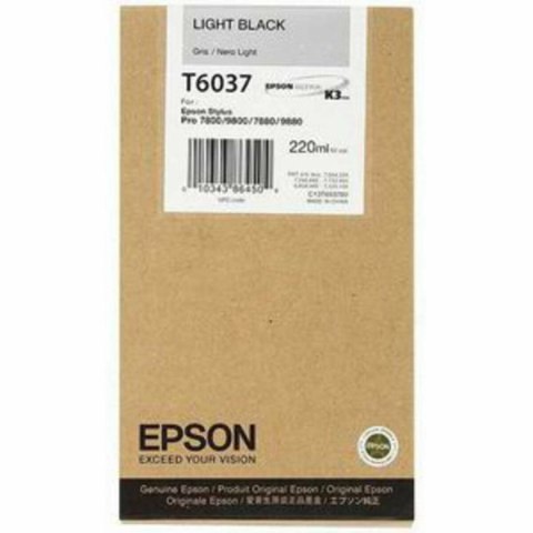 Oryginalny Wkład Atramentowy Epson C13T603700 Czarny