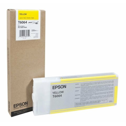 Oryginalny Wkład Atramentowy Epson C13T606400 Żółty