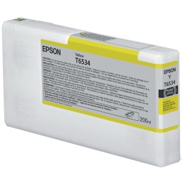 Oryginalny Wkład Atramentowy Epson C13T653400 Żółty