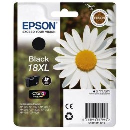 Oryginalny Wkład Atramentowy Epson Cartucho 18XL negro Biały Czarny