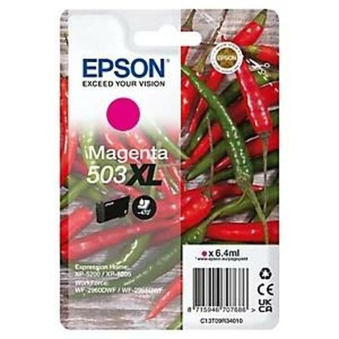 Oryginalny Wkład Atramentowy Epson 503XL Czarny Turkusowy Magenta