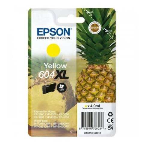 Oryginalny Wkład Atramentowy Epson 604XL Żółty Czarny