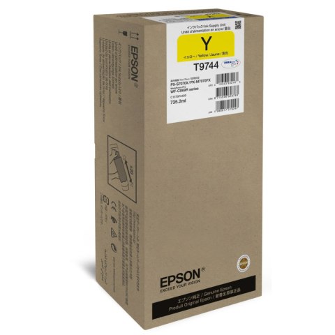 Oryginalny Wkład Atramentowy Epson C13T974400 Żółty