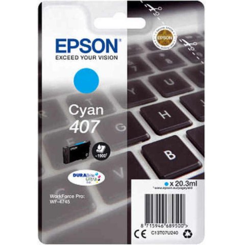 Oryginalny Wkład Atramentowy Epson WF-4745 Turkusowy