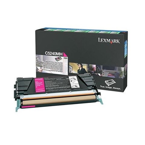 Toner Oryginalny Lexmark C5240MH Magenta