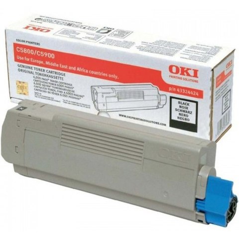 Toner Oryginalny OKI 43324424 Czarny