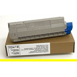 Toner Oryginalny OKI 44315317 Żółty Czarny